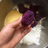 紫薯玉米窝窝头的做法图解5
