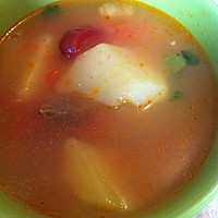 中西合并西红柿牛肉土豆汤的做法图解9