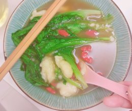 面疙瘩蔬菜汤的做法