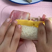 培根芝士烤吐司的做法图解4