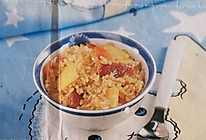 香肠焖饭（自用）的做法