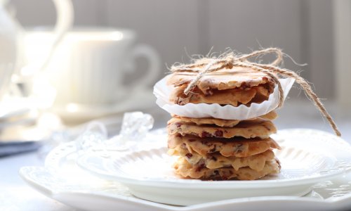 蔓越莓杏仁脆饼，简单制作营养美味小零食的做法