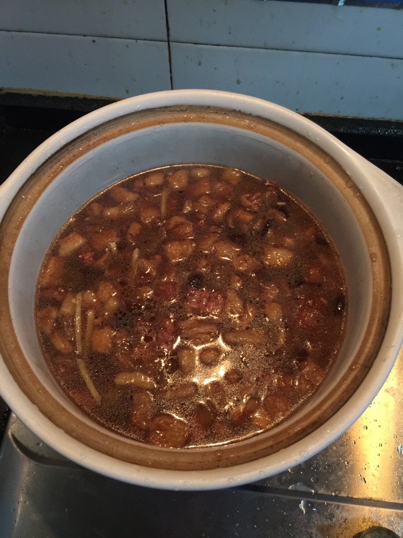 香菇卤肉饭简单版的做法图解5