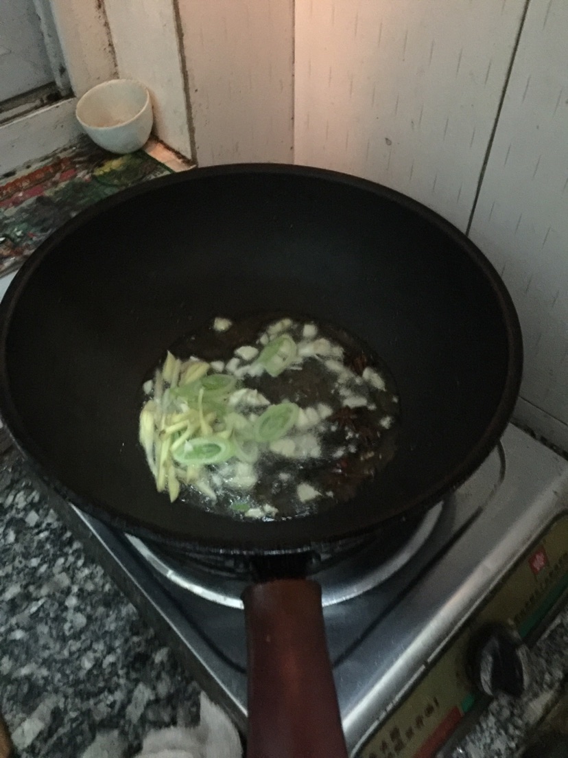 家常香菇油菜的做法图解5