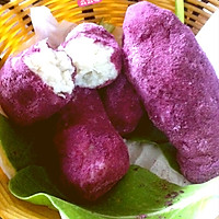 紫薯炼乳球的做法图解5