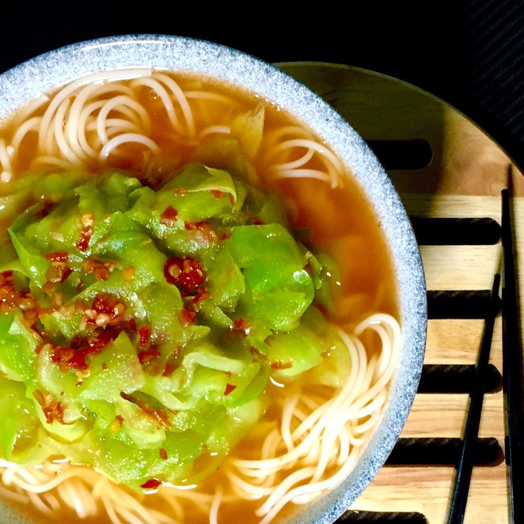 泰式苦瓜凉面（苦瓜不苦）—— 素食·一人食的做法