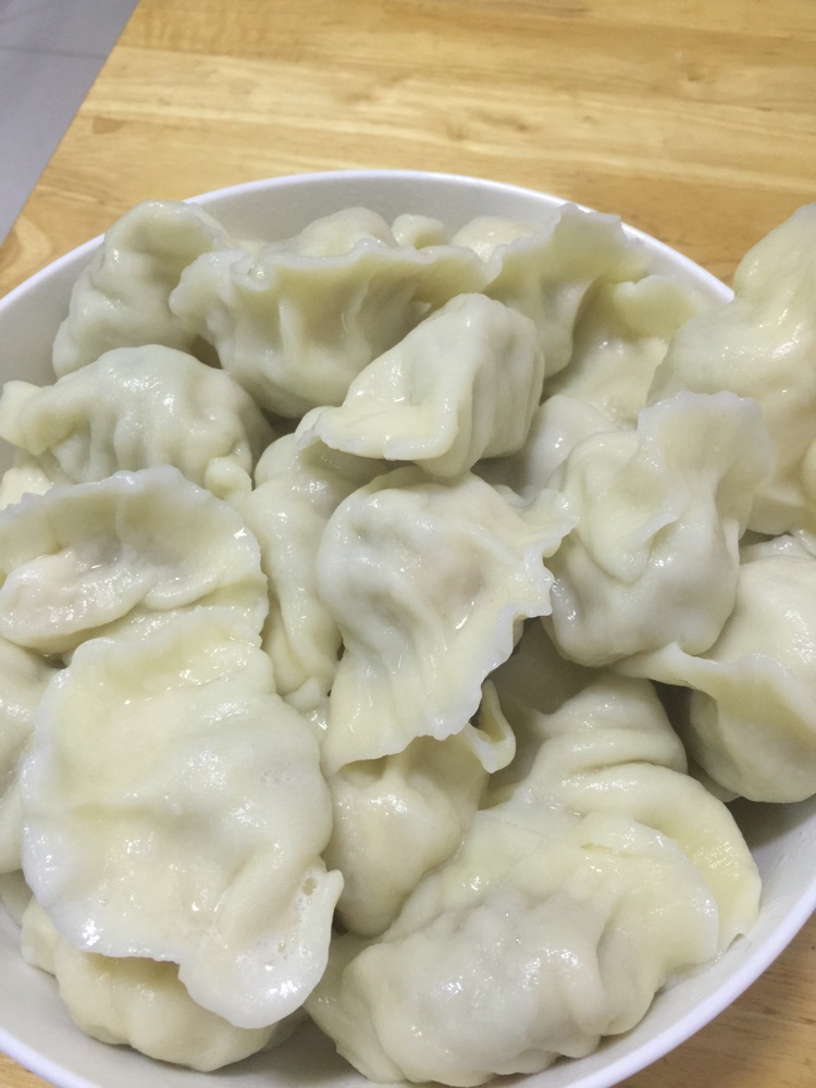 虾仁饺子的做法图解5