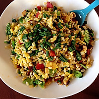 素食主义者的黄金蛋炒饭的做法图解1