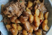 鸡架骨炖土豆的做法