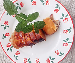 咸蛋酿猪肠+糯米饭猪肠的做法