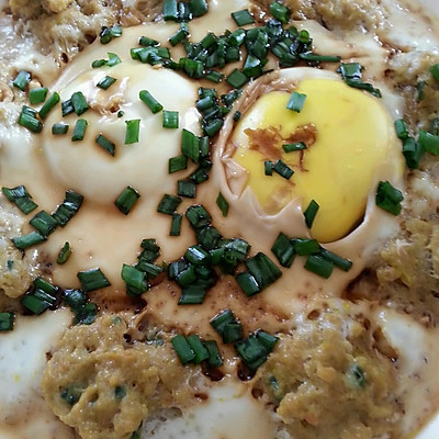 胡萝卜肉末（1）肉饼蒸蛋