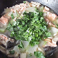 燕麦饭配三文鱼蘑菇汤的做法图解12
