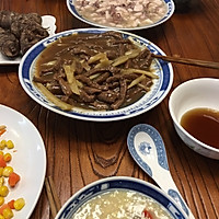 姜丝牛肉的做法图解3