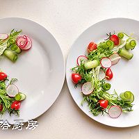#吃出健康，解决假胖#鲜虾沙拉的做法图解4