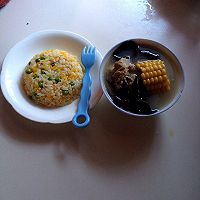 营养餐：甜椒豌豆虾仁炒饭～的做法图解5