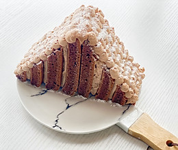 #奇妙烘焙屋#雪山蛋糕的做法