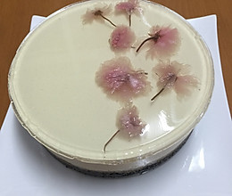 浪漫樱花芝士蛋糕的做法