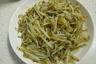 清炒绿豆芽