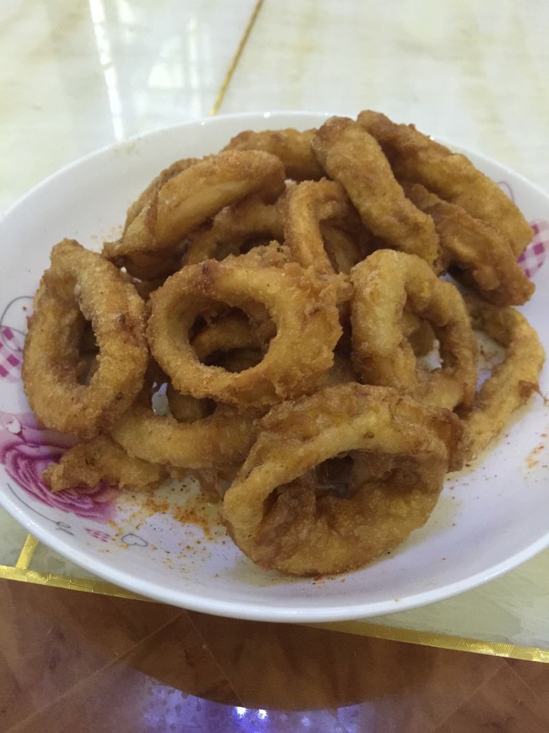 炸鱿鱼圈