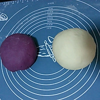 紫色的诱惑……紫薯花卷的做法图解2
