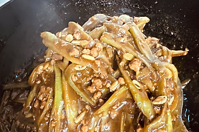 豆角肉沫卤
