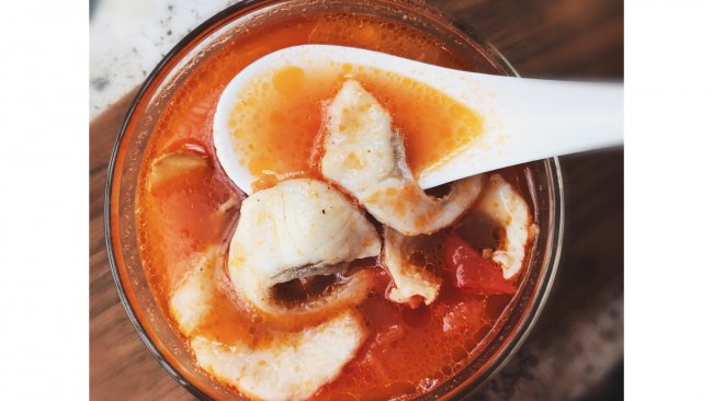 番茄鱼片浓汤的做法
