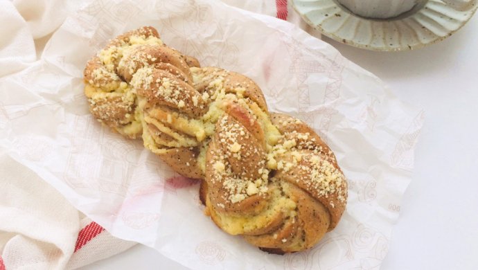 红茶奶酥面包（汤种）