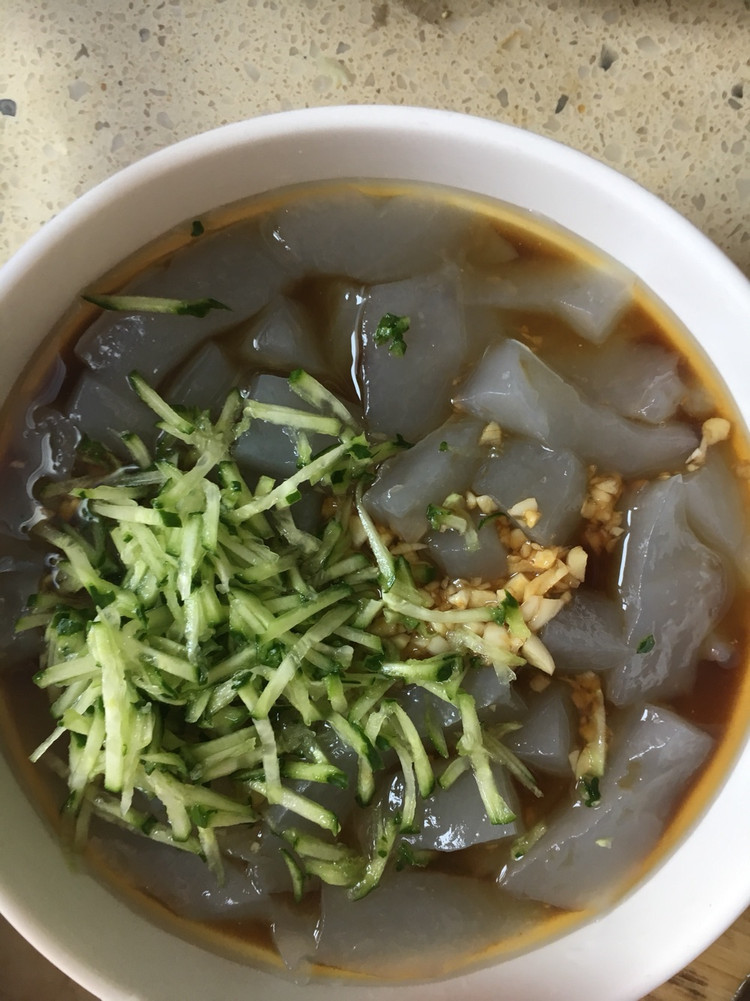 红薯淀粉凉粉的做法
