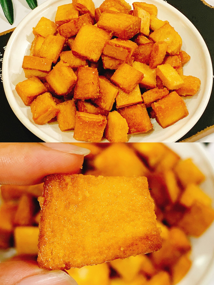 具有爆米花风味的焦糖吐司粒～的做法