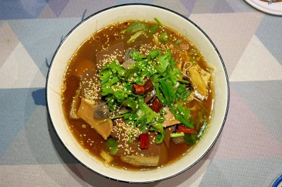 超级下饭的毛血旺