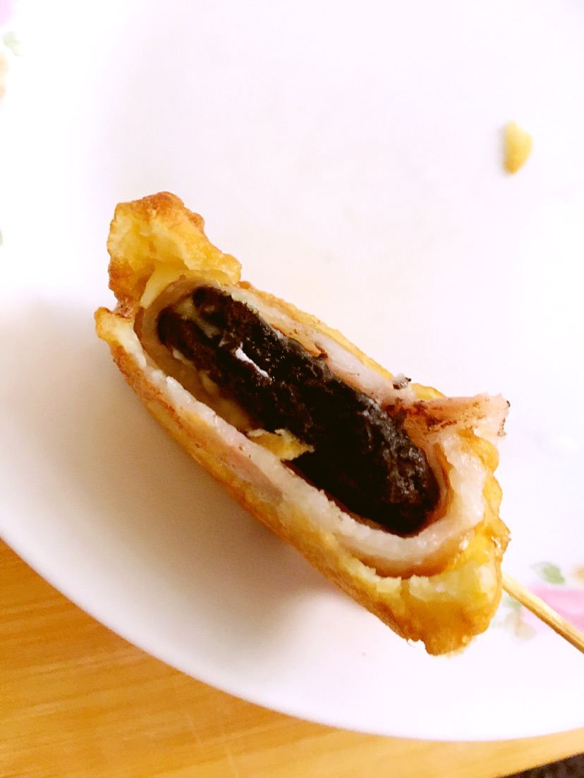 油炸培根奥利奥的做法图解8