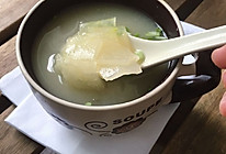 蒸微冬瓜味噌汤的做法
