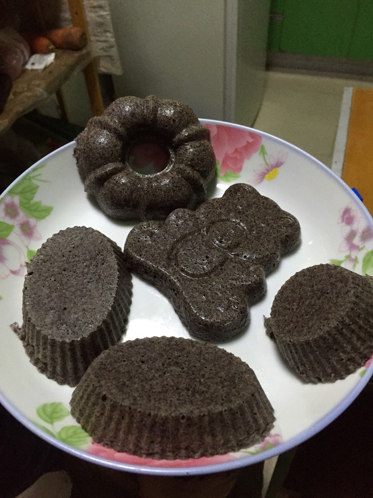 黑米发糕的做法