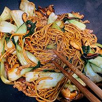 老上海夜排挡风的炒面的做法图解7