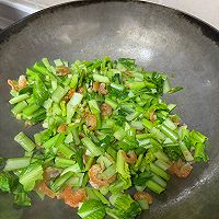 海米小白菜的做法图解2