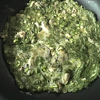 海蛎苔菜饼的做法图解3