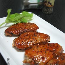 香烤黑椒鸡翅