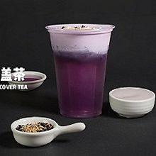 美容养生奶茶教程：黑枸杞奶盖茶的做法