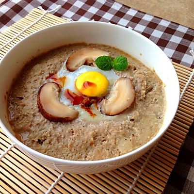 儿时回忆の香菇荸荠蒸肉饼～鲜香嫩滑