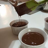 给妹子群的巧克力熔岩蛋糕的做法图解6