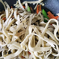 湖北美食 清炒豆丝的做法图解6