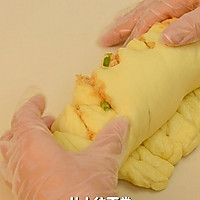 烘焙分享✅香葱肉松面包｜松软咸香好吃0失败的做法图解14