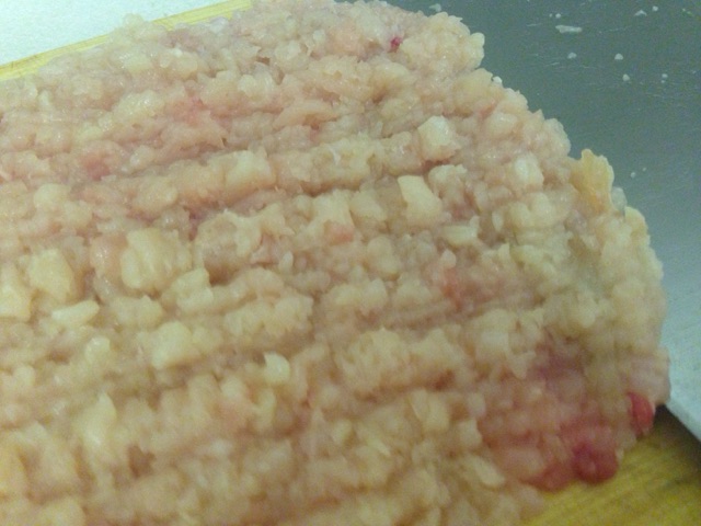 【留学厨房】鲜菌鸡肉饼的做法图解4