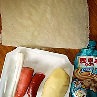 沂蒙炸菜卷煎饼#趣味挤出来，及时享美味#的做法图解1