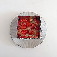 ins风~草莓巧克力奶油小方蛋糕的做法图解11