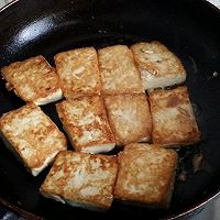 豆腐煎蛋的做法图解3