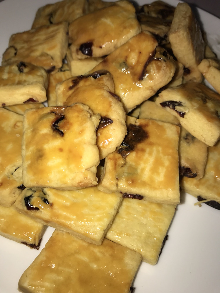 蔓越莓奶酥的做法