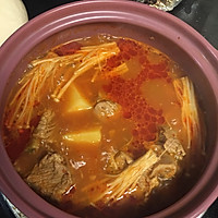 韩式辣排骨土豆汤的做法图解6