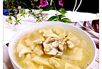 【笋干猪骨干蛤炖清汤】——冬季养生汤的做法