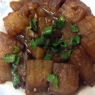 冬瓜做的素东坡肉